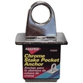 Hampton Products Stake Pocket Anchor Chrm Spc S 5604